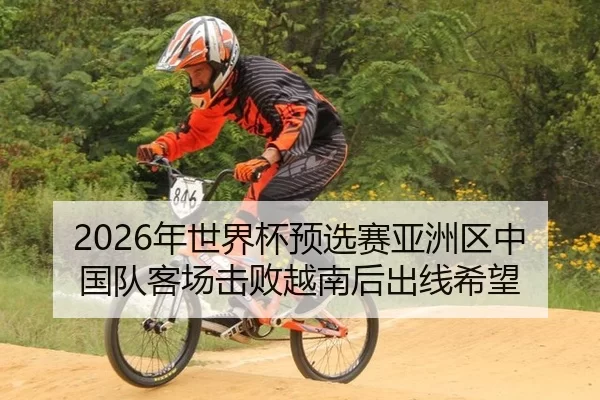 2026年世界杯预选赛亚洲区中国队客场击败越南后出线希望